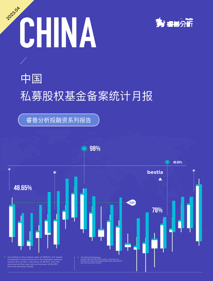 2023年4月中国一级市场私募股权基金月报