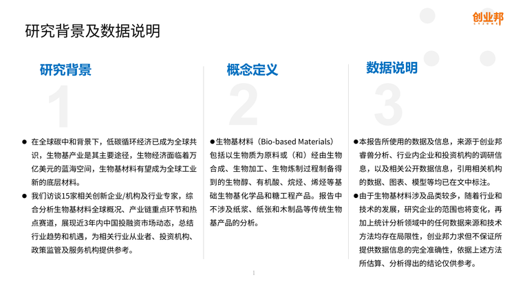 2023年生物基材料投资分析报告