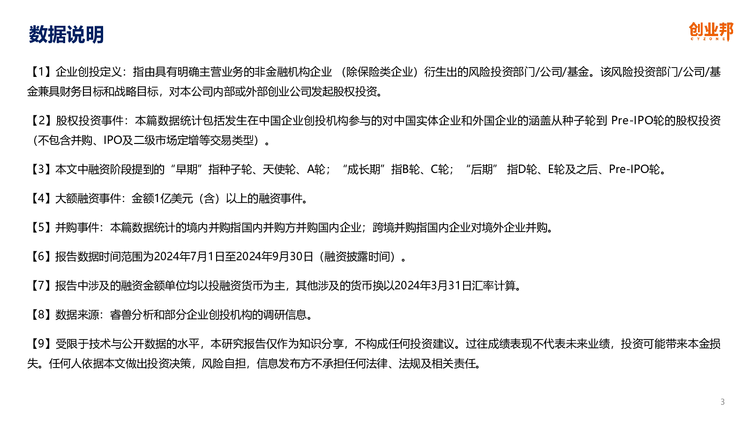 2024Q3中国企业创投（CVC）发展报告